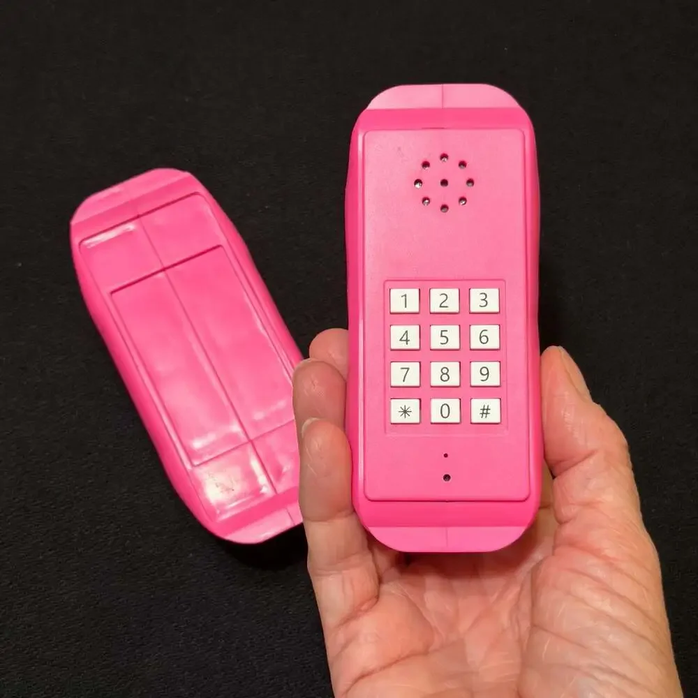 Y2K Vivitar HD35-LP-TA Wireless Retro Lip Bluetooth Phone Handset